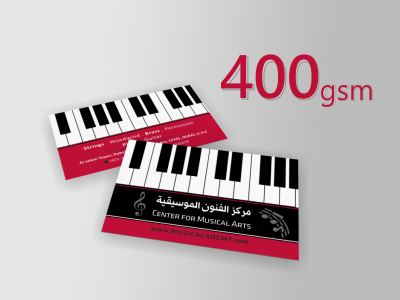 Business Cards Round Corners Matt Lamination 400gsm